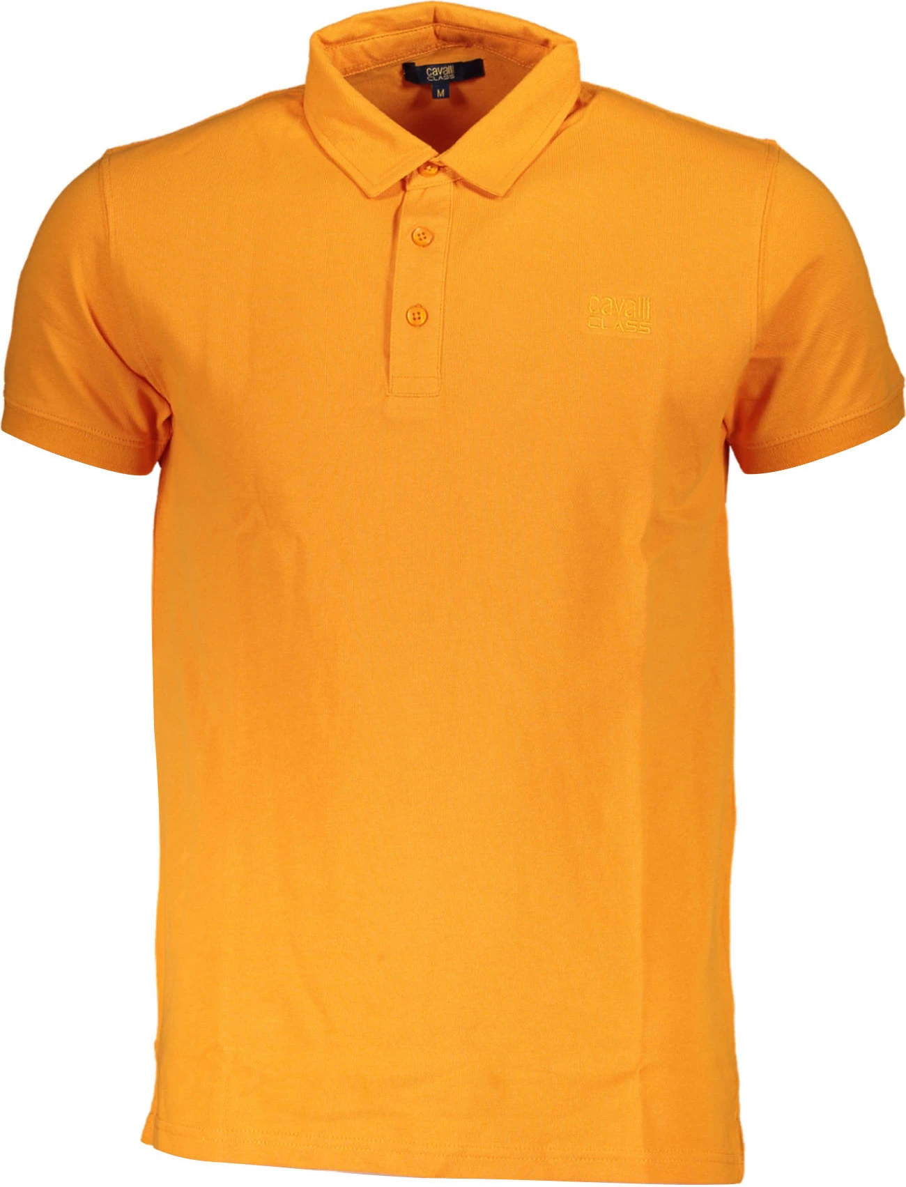 Maicë polo për meshkuj CAVALLI CLASS, portokalli