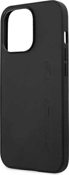 Mbështjellës Mercedes AMG Leather Hot Stamped për iPhone 13 Pro / 13 6.1", i zi