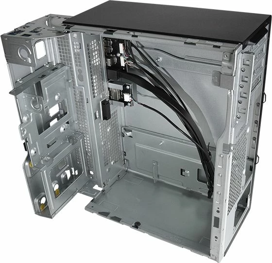 Kasë Chieftec Uni BS-10B-300 Micro Tower Mini-ITX, PSU 300 W, USB-C, e zezë