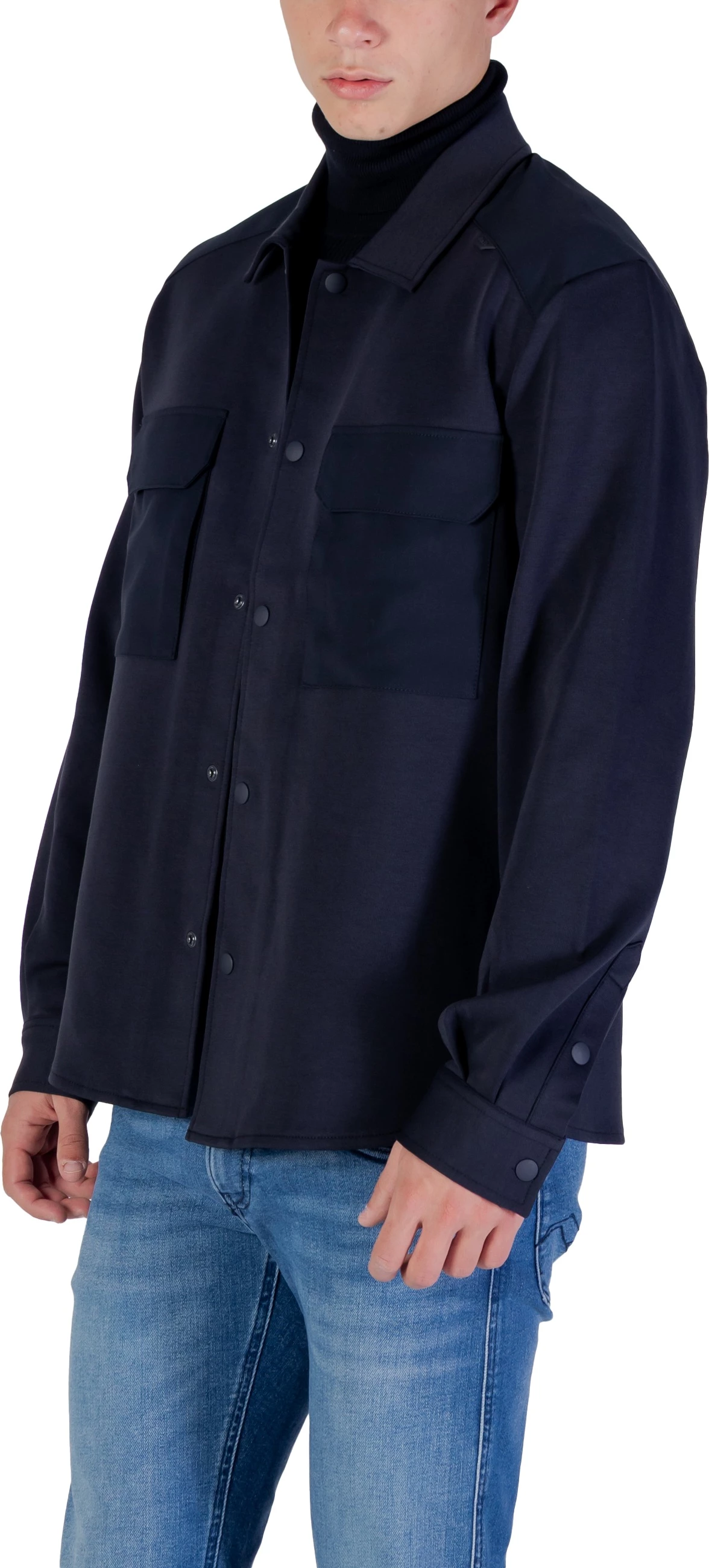 Këmishë për meshkuj Antony Morato MMSL00771-FA150168, blu e errët [Madhësia: XL]