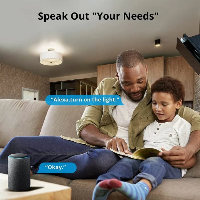 Switch smart Wi‑Fi SONOFF DUALR3 Lite 2-kanal 10A, kontroll motor/perde, i bardhë