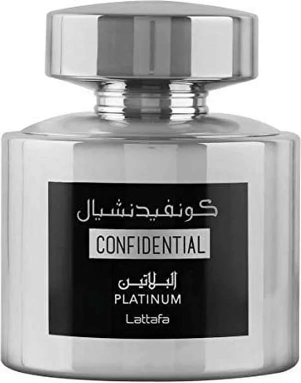 Eau de Parfum për meshkuj Lattafa Confidential Platinum, 100ml