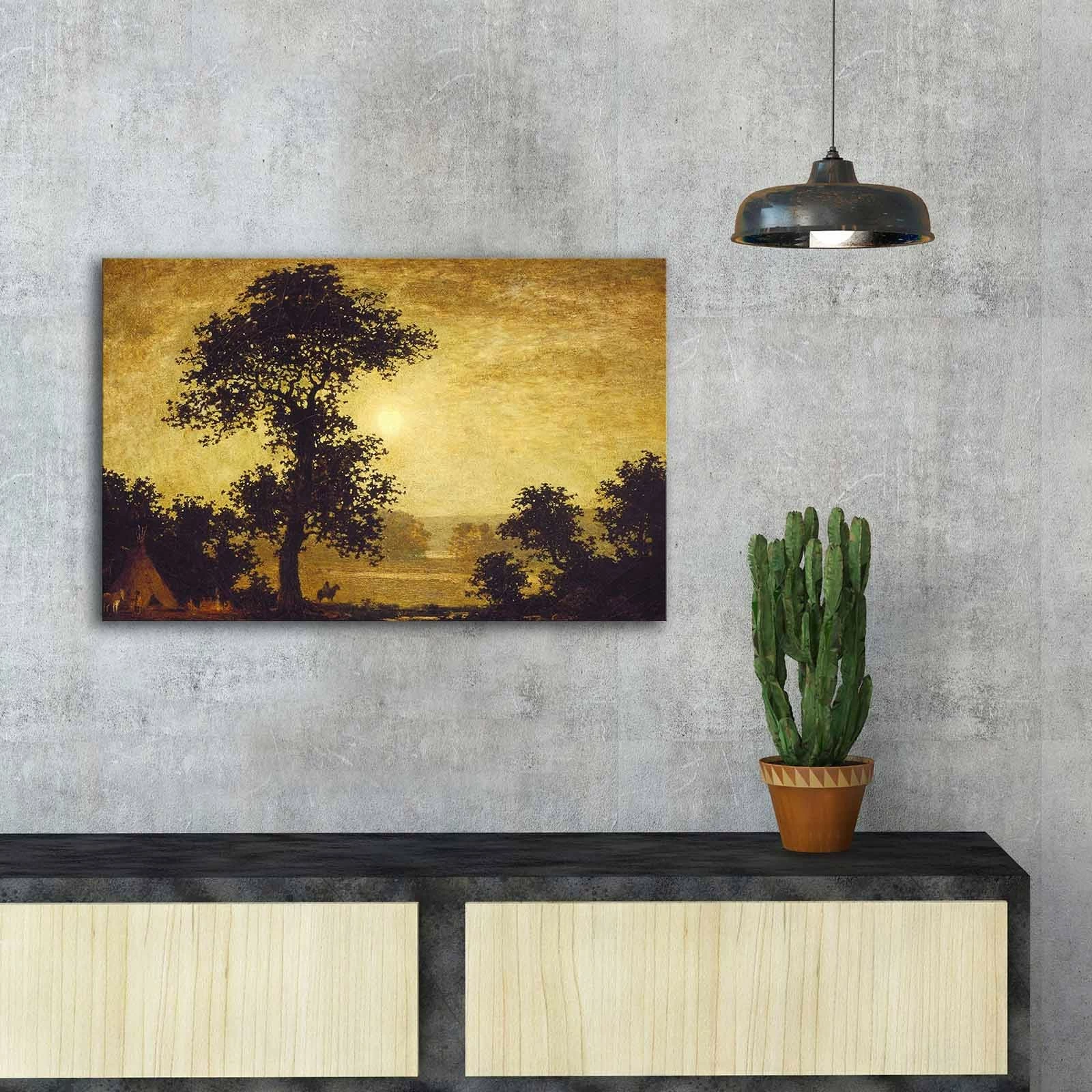 Pikturë dekorative në kanavacë, Wallity FAMOUSART-110, shumëngjyrëshe, 45x70cm