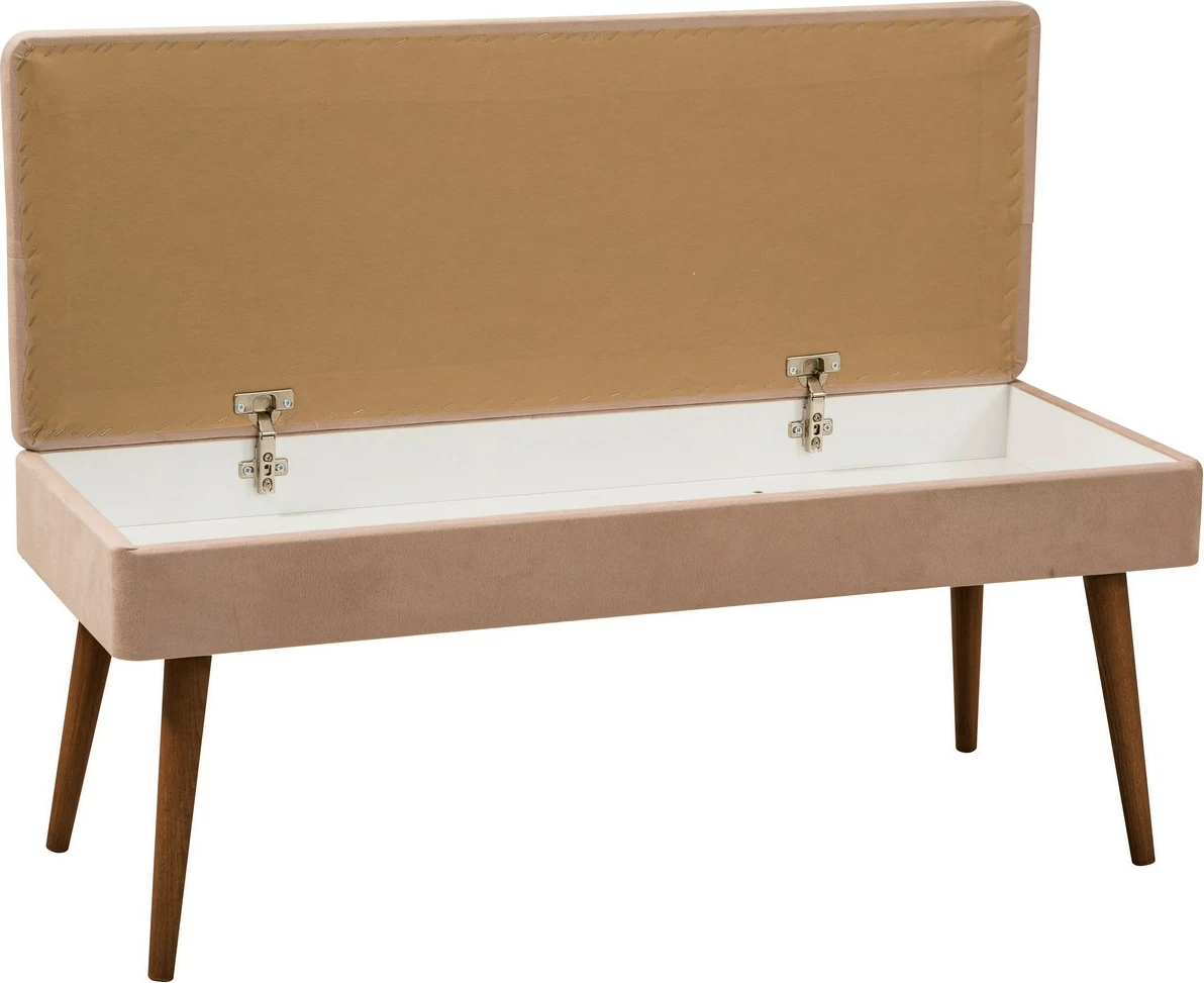 Set tavoline e zgjatshme me karrige e konsol (7 copë), Skye Decor, Vina 03 0900, ngjyrë arre, ngjyrë gur