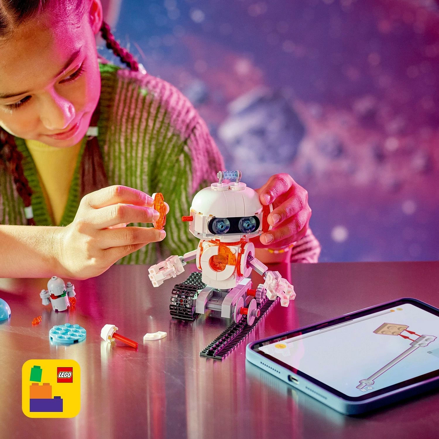 Set LEGO Creator 3-në-1 31164 robot hapësinor 281 pjesë