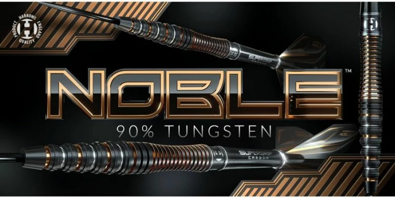 Shigjeta darts Harrows, unisex, të zeza [Pesha: 25 g]