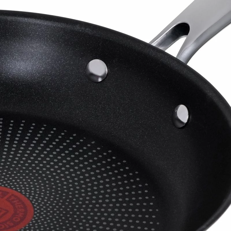Tiganë Tefal Duetto+ G732S255, inox/zeza, set 2 copë (24/28 cm)