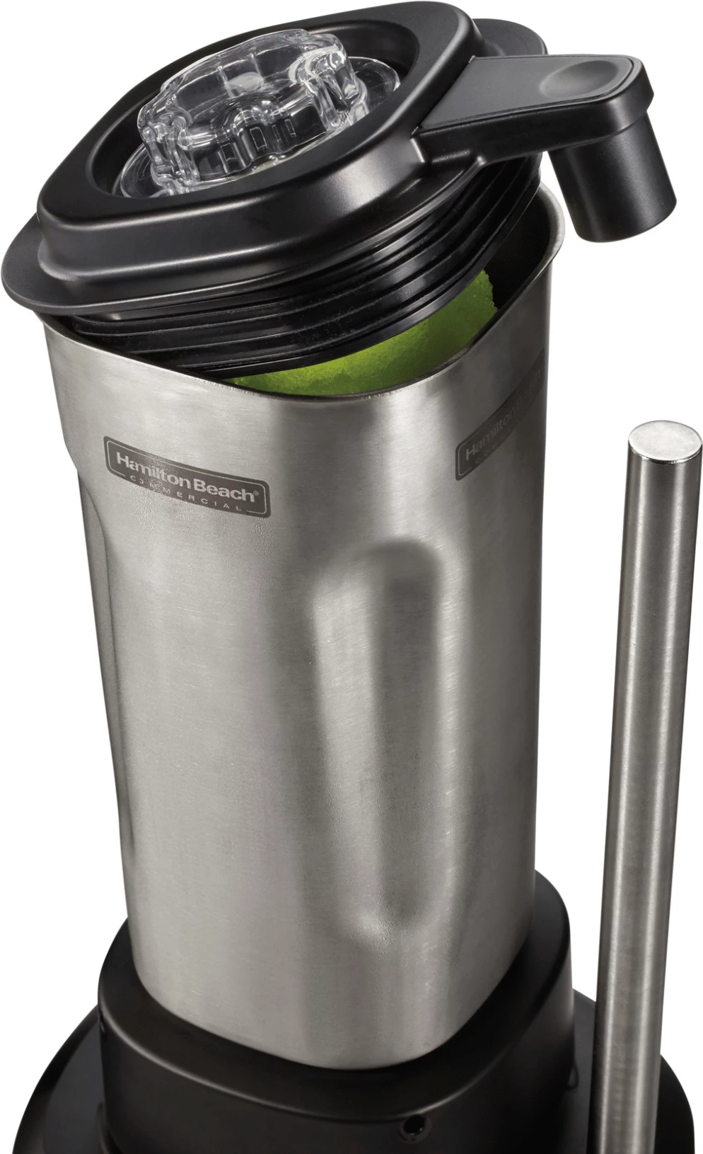 enë blenderi, Hamilton Beach Commercial, 6126-908S, 0.95L, me teh dhe kapak, argjendtë