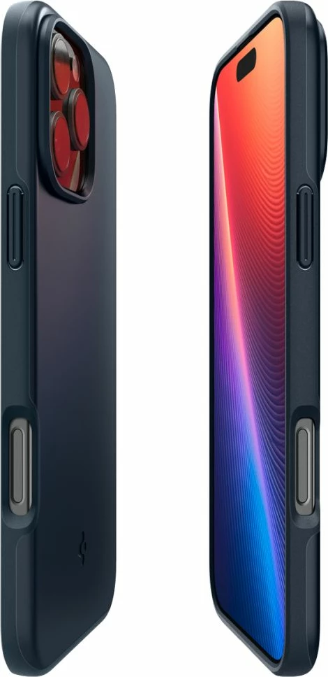 Mbështjellës Spigen Thin Fit MagSafe për iPhone 16 Pro, Gri e errët