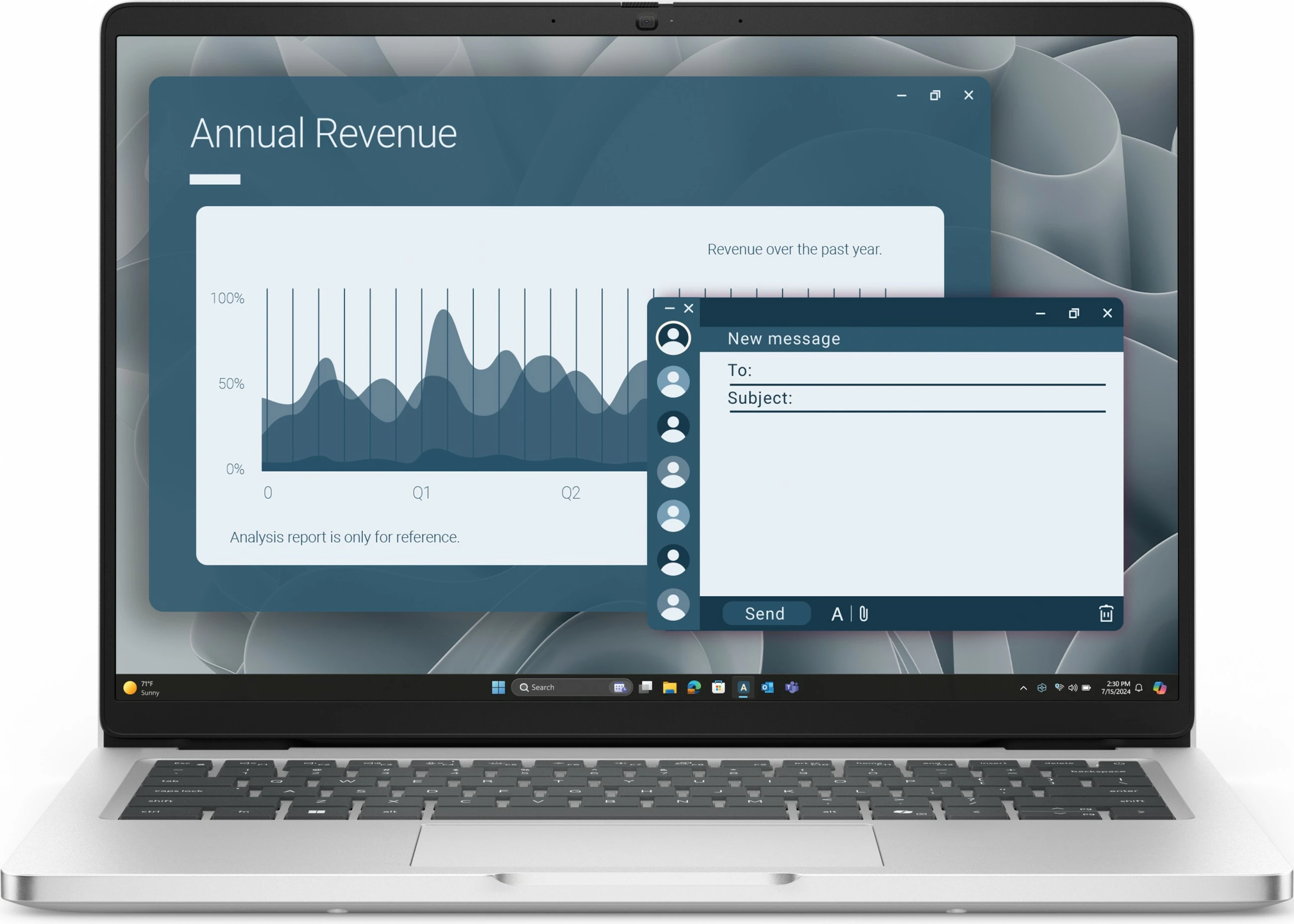 Kompjuter Dell Pro 14 PC14255, AMD Ryzen AI 7, 16GB RAM, 512GB SSD, 14 inç, argjendtë