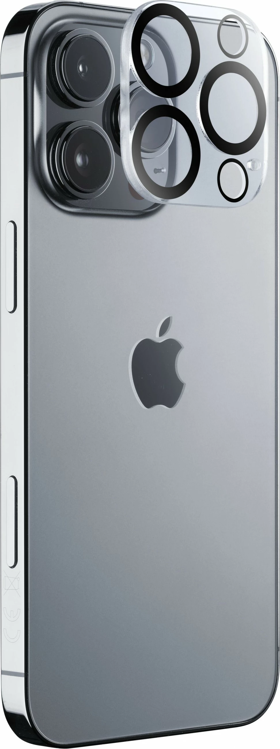 Mbrojtës kamerë Cellular Line për iPhone 16 Pro Max, xham i temperuar, transparent
