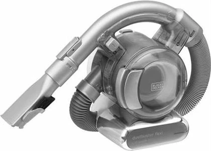 Fshesë me korrent dorake me bateri Black&Decker Flexi PD1820L-QW 18V 560 ml, gri, set me grykë dhe stacion karikimi