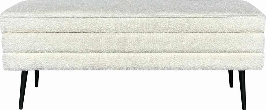 Tabure Slices me hapësirë për ruajtje, e bardhë, 110x40x44