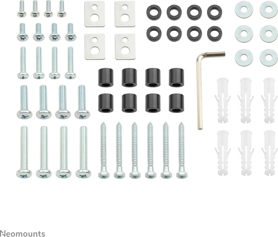 Mbajtës muri për TV Newstar PLASMA-W200, 37-85", çelik, i zi, me tilt