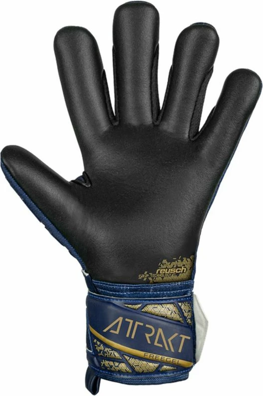 Doreza për portier Reusch Attrakt Freegel Silver, blu marine [Madhësia: 8]