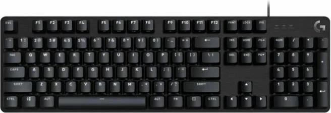 Tastierë mekanike gaming Logitech G413, USB, US International layout, ndriçim LED i bardhë, e zezë