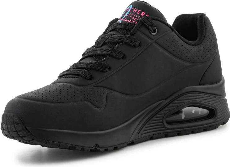 Atlete për femra Skechers, të zeza dhe me ngjyra [Madhësia: 35.5]