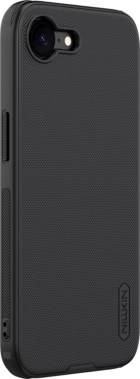 Mbështjellës Nillkin Super Frosted Shield Pro Magnetic për iPhone 16e, i zi