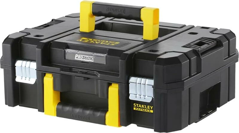 Kasë për vegla Stanley FATMAX Pro-Stack FMST1-75502 13.5L 30kg 44 x 17.6 x 33.17 cm, e zezë/verdhe