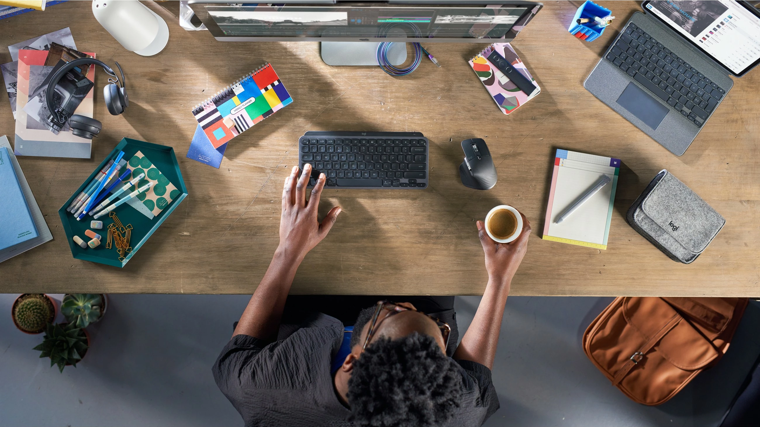 Tastierë wireless Logitech MX Keys Mini, me ndriçim, e zezë