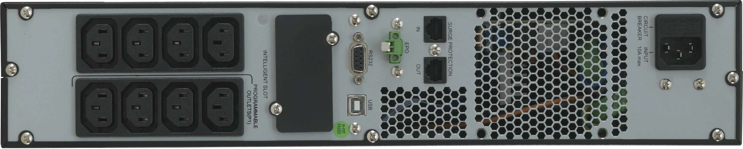 UPS Online USV-Systeme ZINTO 800, 0.8 kVA / 720 W, Line-Interactive, 8x C13, i zi