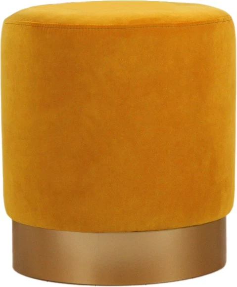 Puf kadife ngjyrë mustard, Atelier del Sofa, Memfis
