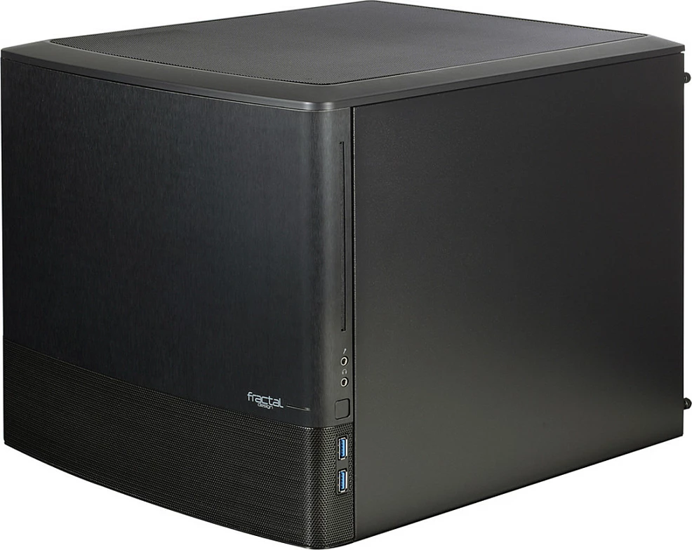 Kasë Fractal Design NODE 804, Cube, micro ATX, e zezë
