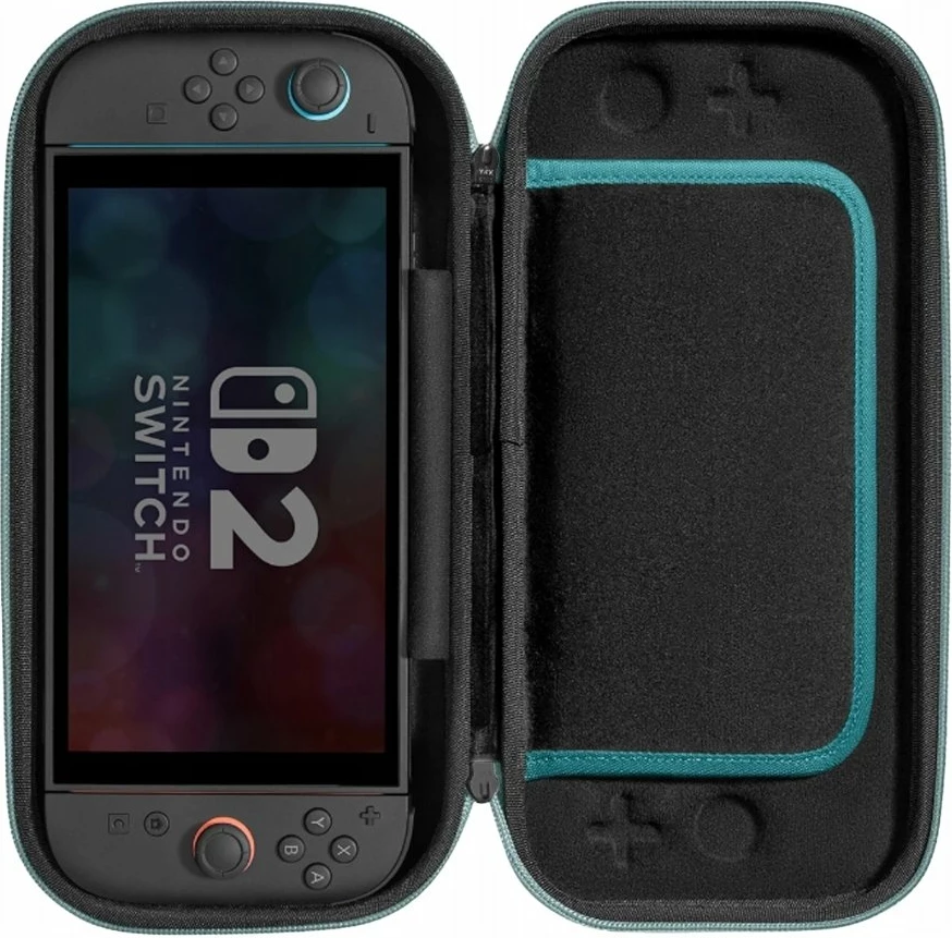 Kasë mbrojtëse për konzolë Yaxo Tahoe Cool Edition për Nintendo Switch/ Switch 2, Mint Blue