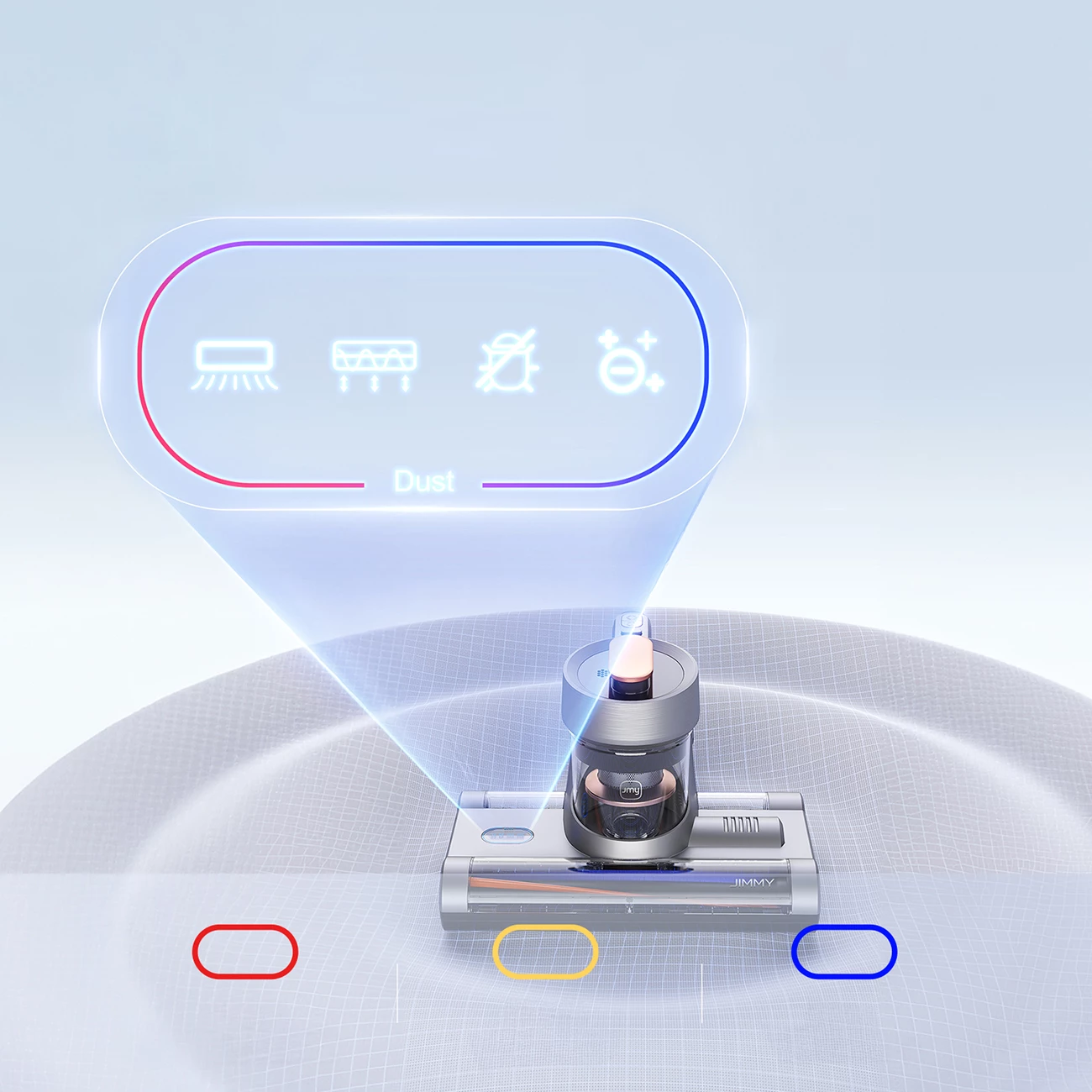 Fshesë me korrent JIMMY BX7, 600W, 15kPa, UV & ultratinguj, argjendtë/zezë