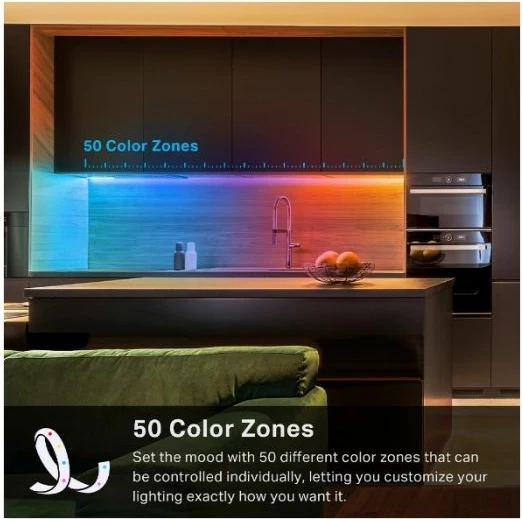 Shirit LED smart Wi-Fi TP-LINK Tapo L930-5 5 m, shumëngjyrësh