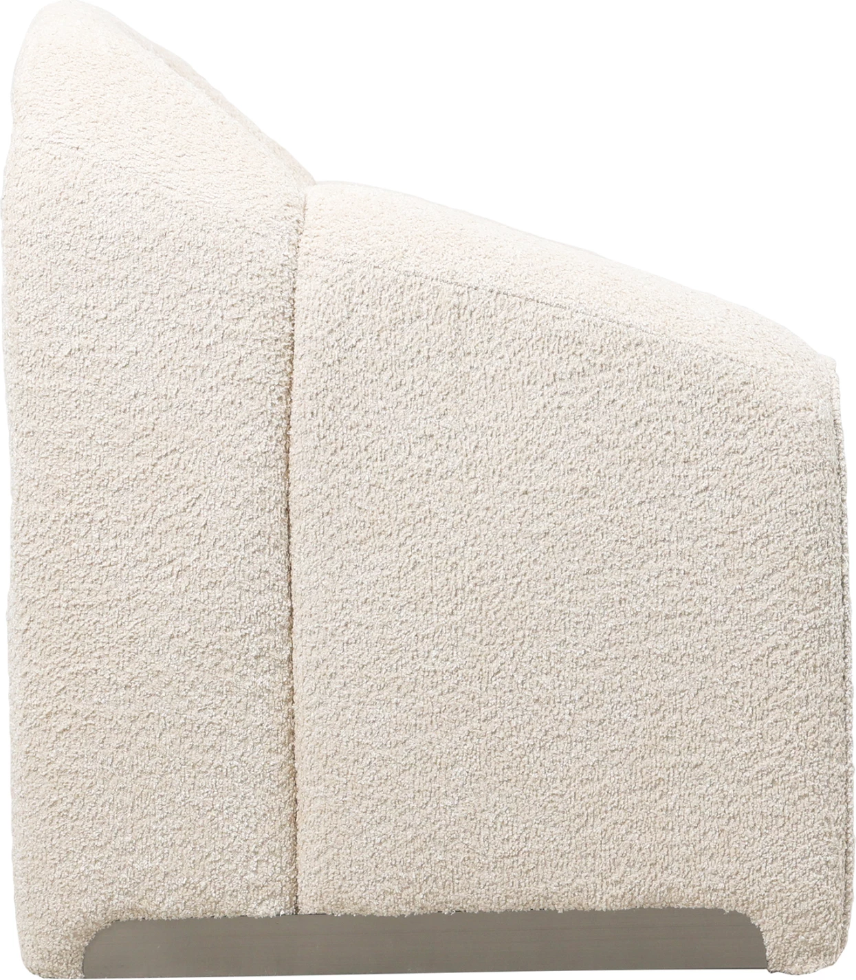 Karrige SPINER FH9599.06, pëlhurë boucle ecru, 81x64x74Hcm