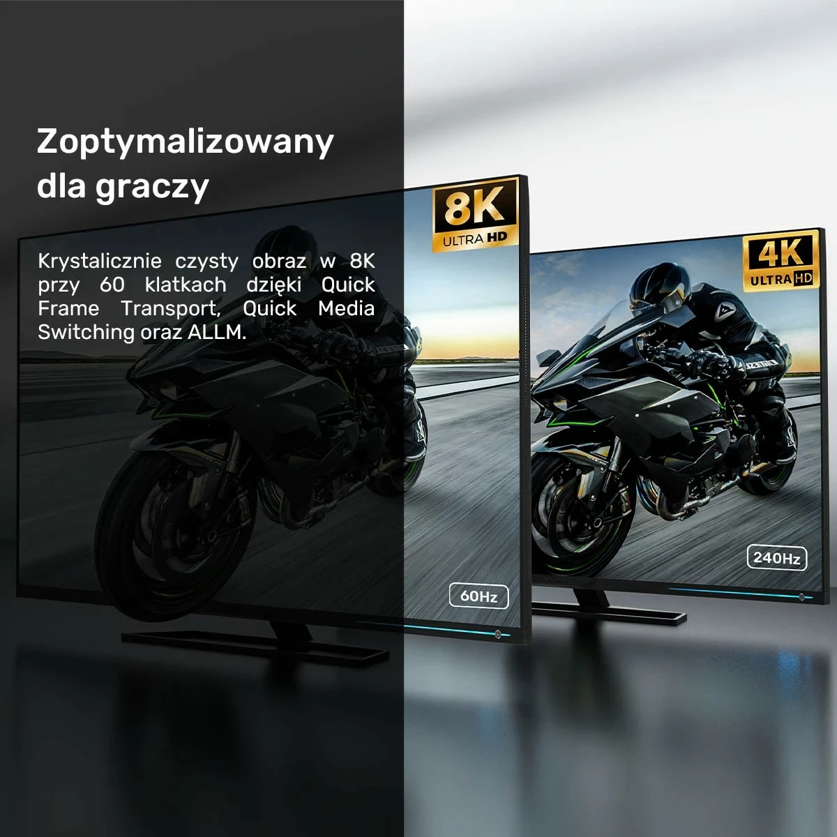 Kabllo HDMI Unitek HDMI 2.1 LUX 1.5m, 8K, zezë-gri