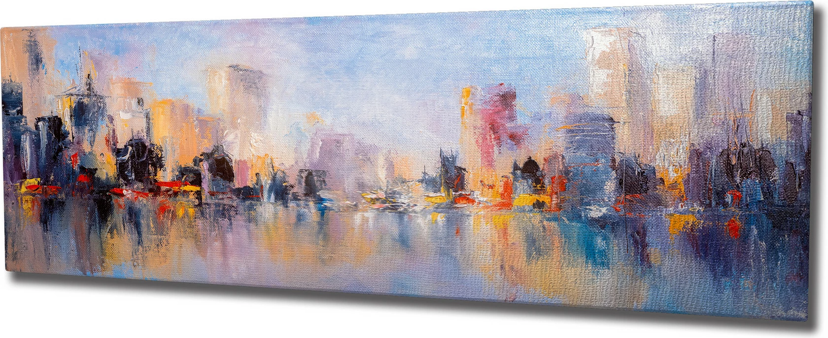 Pikturë dekorative në kanavacë, shumëngjyrëshe, PC299, 30x80cm