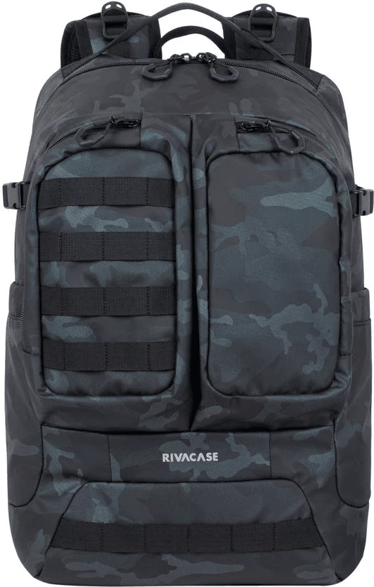 Çantë shpine RIVACASE 7661 Sherwood 32L për laptop 16" dhe tablet 10.1", navy camo