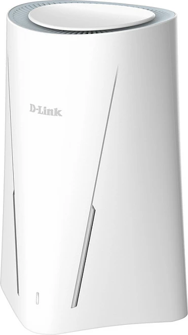 Router D-Link G530 5G NR AX3000 Wi‑Fi 6, dual-band 2.4/5 GHz, SIM slot, Gigabit Ethernet, i bardhë