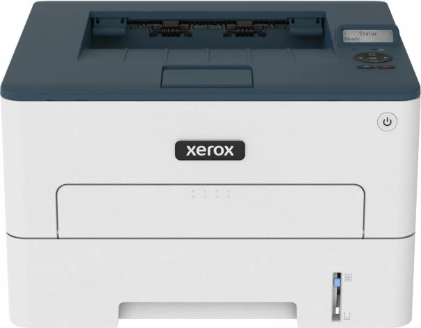 printer laser monokrom XEROX B230DNI A4, 34 faqe/min, duplex, Wi‑Fi/Ethernet, bardhë/gri