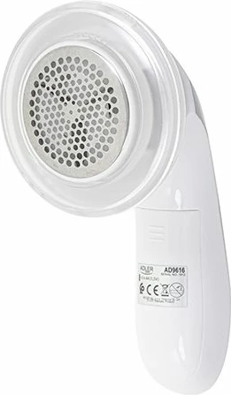 Heqës pushi për rroba ADLER AD9616, sipërfaqe pune 5 cm, me bateri 2xAA, i bardhë