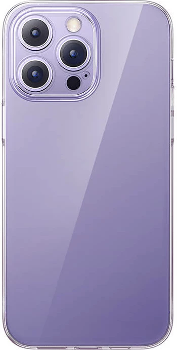 Mbështjellës Baseus Crystal Clear për iPhone 14 Pro Max, transparent, set me xham të temperuar