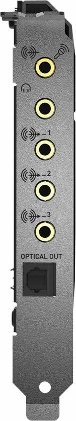 Kartë zëri Creative Sound Blaster AE-7 (70SB180000000), PCIe, 5.1, 32-bit/384 kHz, me modul kontrolli ACM