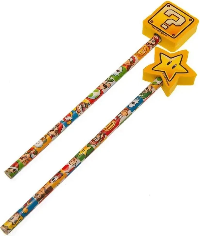 Set lapsash Pyramid International Super Mario Colour Block, me gomë, 2 copë
