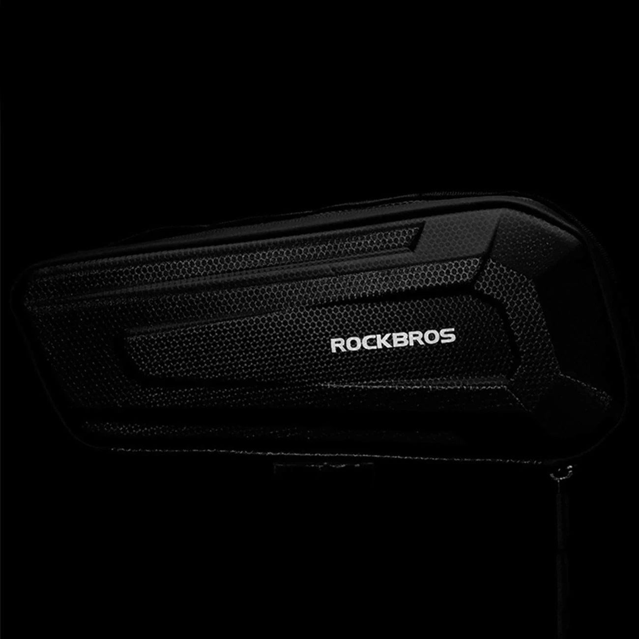Çantë biçiklete Rockbros B66 për kornizë, 1.5L, e zezë