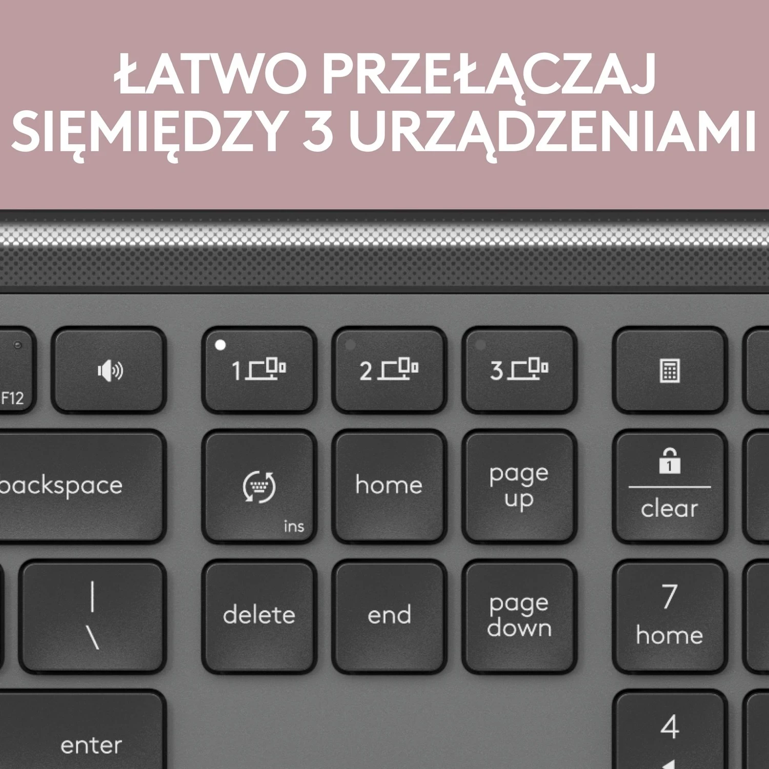Tastierë dhe Maus Logitech Signature Slim MK950, Wireless, Grafit