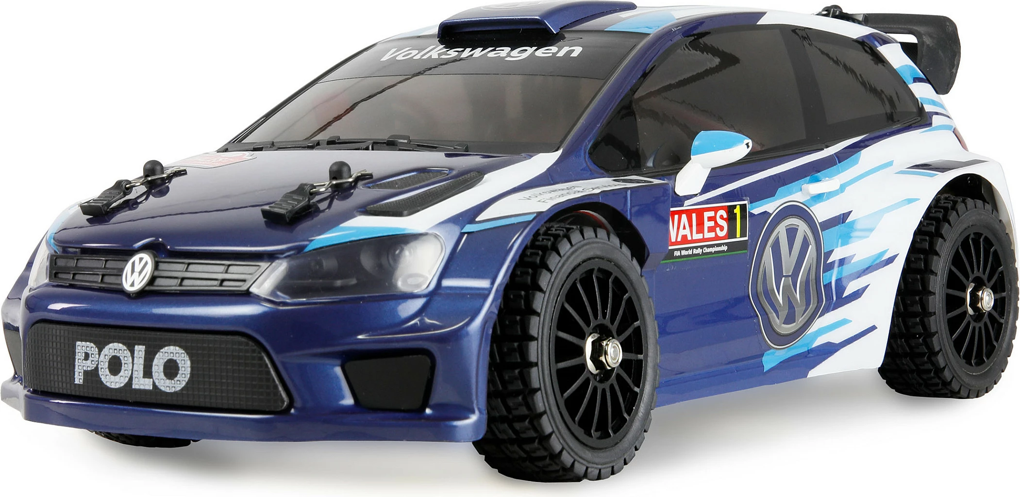 Kerr RC Amewi VW Polo R WRC HyperGo 1:14 RTR, 4WD, brushless, 45 km/h, blu