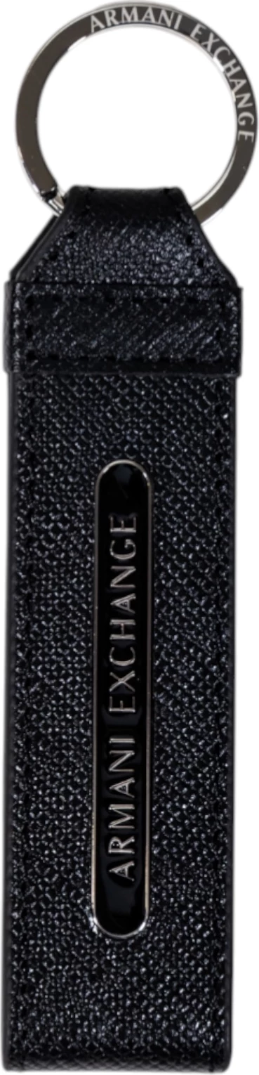 Set portofoli dhe mbajtëse çelësash për meshkuj Armani Exchange XM001275 AF12702, i zi