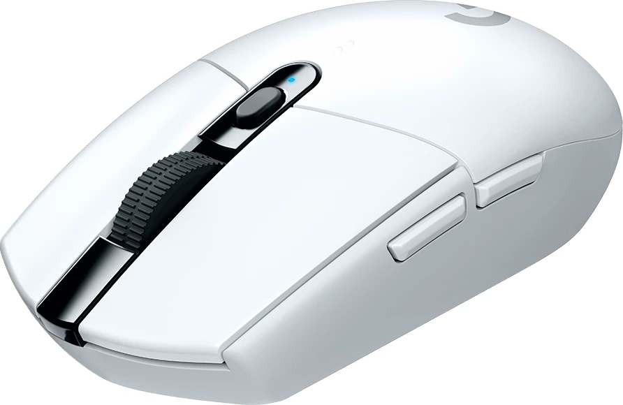 Maus gaming Logitech G305 LIGHTSPEED, pa kabllo, 6 butona, 240–4000 DPI, bardhë