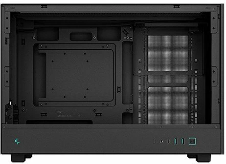 Kasë Deepcool CH260 R-CH260-BKNGM0-G-1 Micro Tower për Micro-ATX/Mini-ITX, USB-C, e zezë