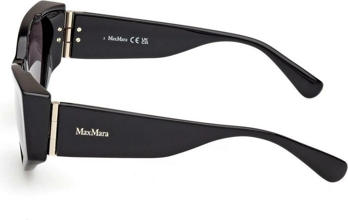 Syze dielli për femra Max Mara Hinge-1 MM0132 01A, të zeza [Madhësia: 58]