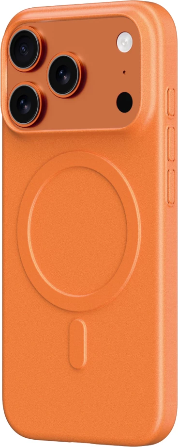 Mbështjellës AmazingThing Minimal Air Case për iPhone 17 Pro Max, kompatibil me MagSafe, 0.6 mm, TPU, përfundim mat, portokalli