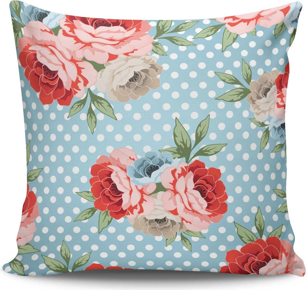 Jastëk dekorativ Aberto Design, NKRLNT-043, shumëngjyrësh, 43x43cm