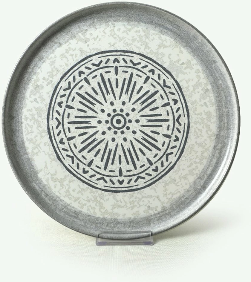 Set pjatash shërbimi (6 copë), Hermia Concept, ngjyrë e bardhë mat, 28cm